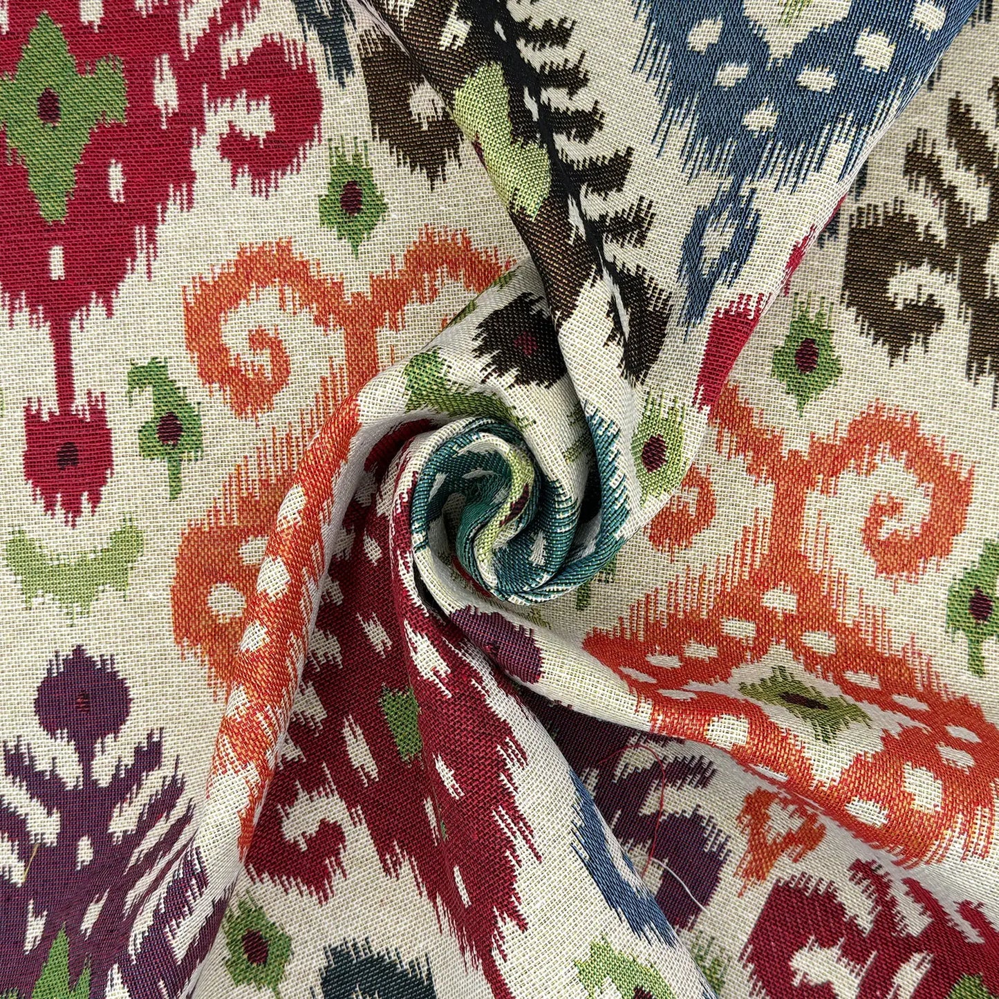 Luxury Weight Cotton Rich Tapestry Fabric | New World Full Colour 55" (140cm) Wide – Sold by the Meter