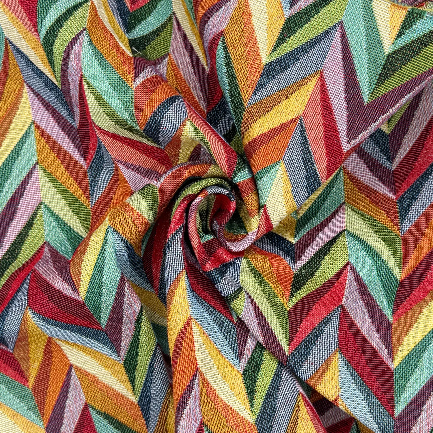 Luxury Weight Cotton Rich Tapestry Fabric | New World Full Colour 55