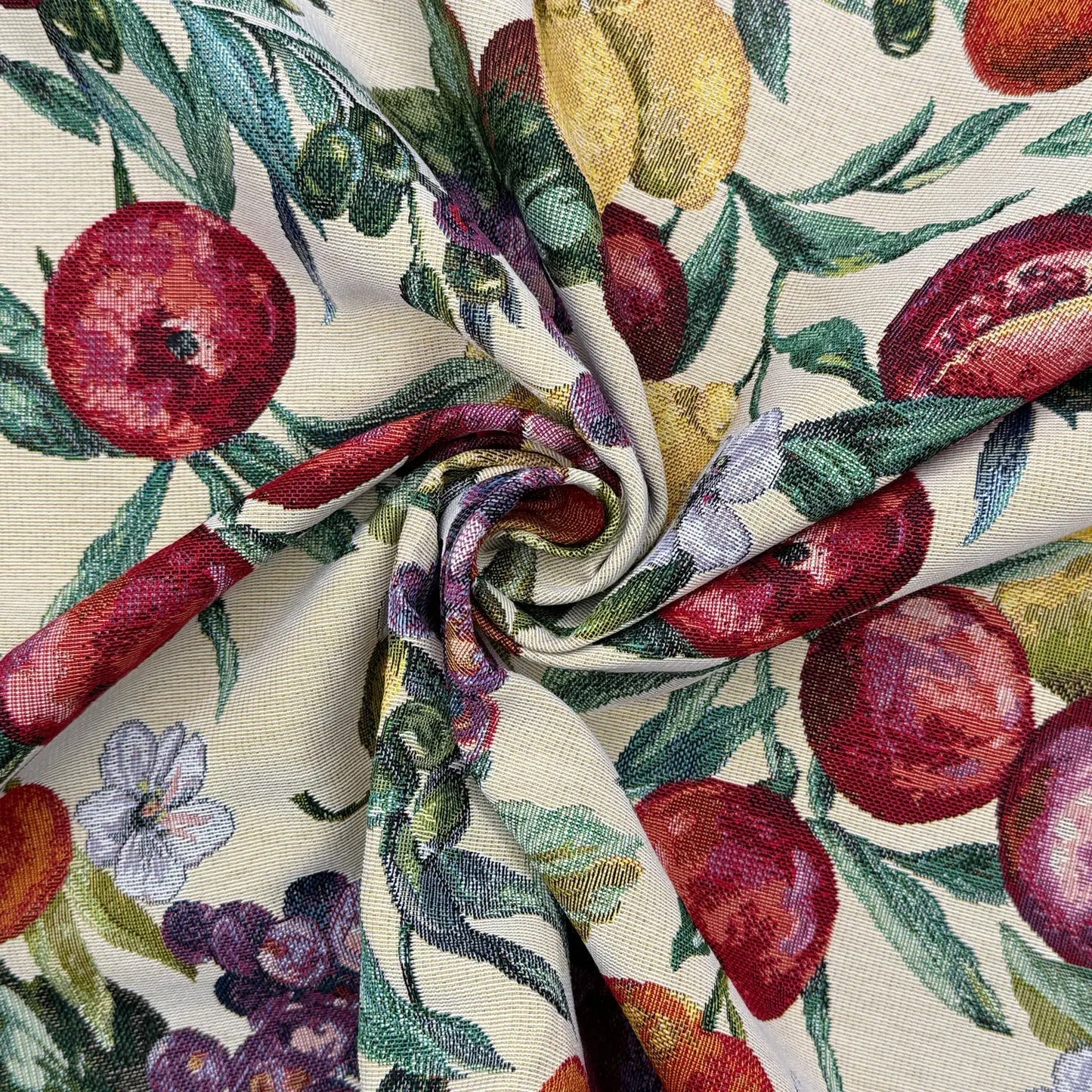 Luxury Cotton Rich Tapestry Fabric – New World Full Colour 55" (140cm) Wide – 15M Roll