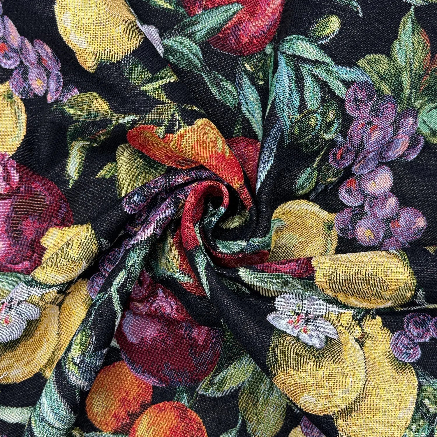 Luxury Cotton Rich Tapestry Fabric – New World Full Colour 55