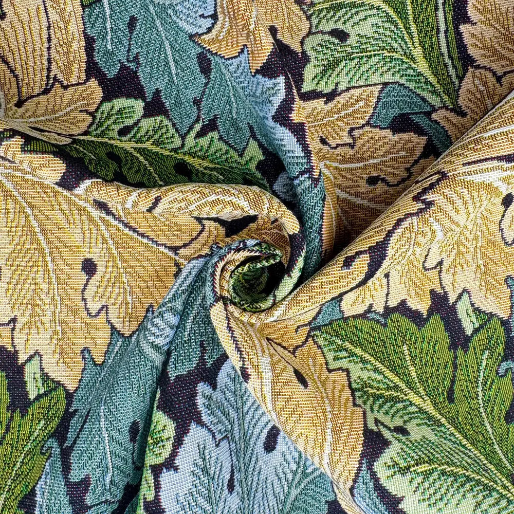 William Morris Tapestry Fabric – Luxury Cotton Rich Side-Matching 55