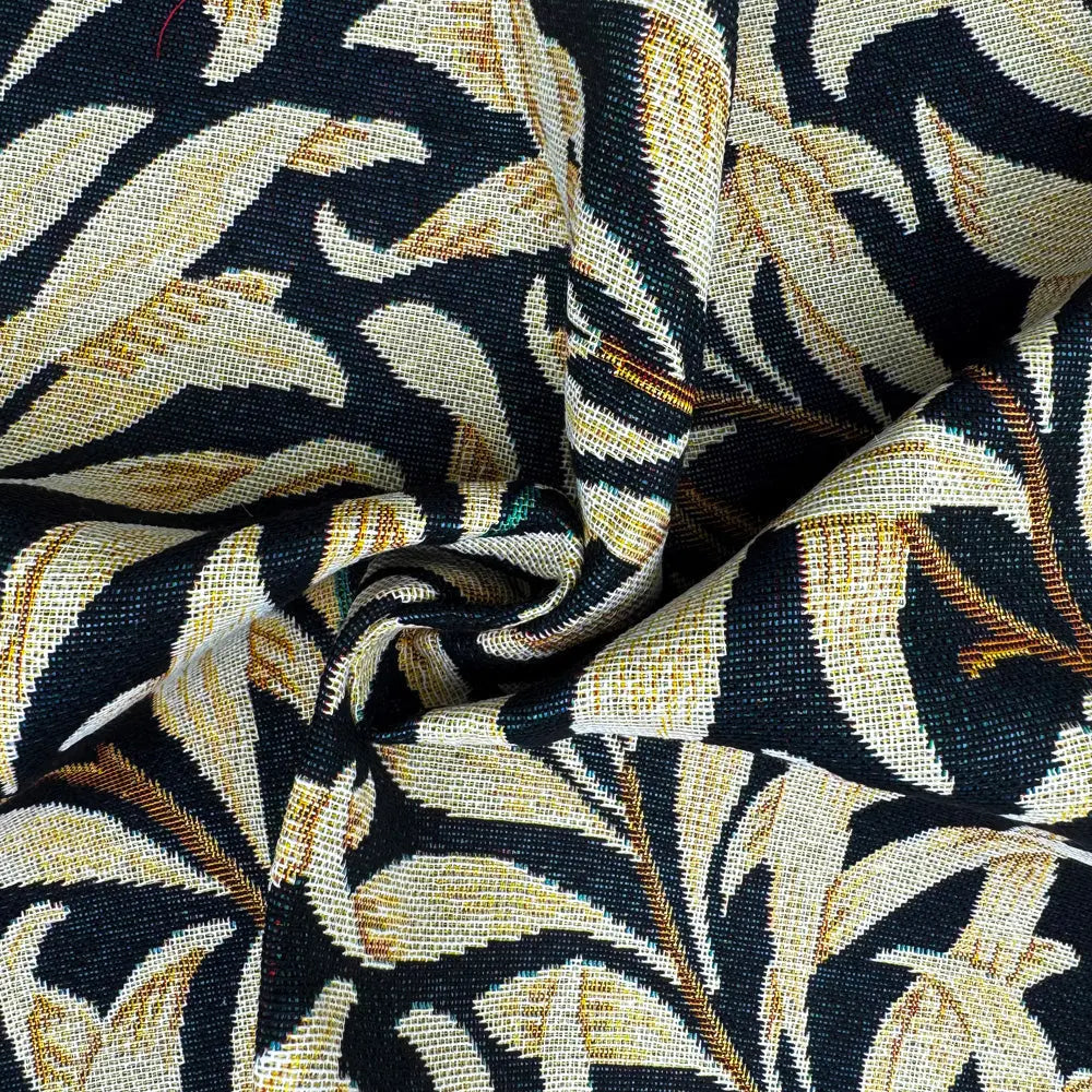 William Morris Tapestry Fabric – Luxury Cotton Rich Side-Matching 55" (140cm) Wide – 15M Roll
