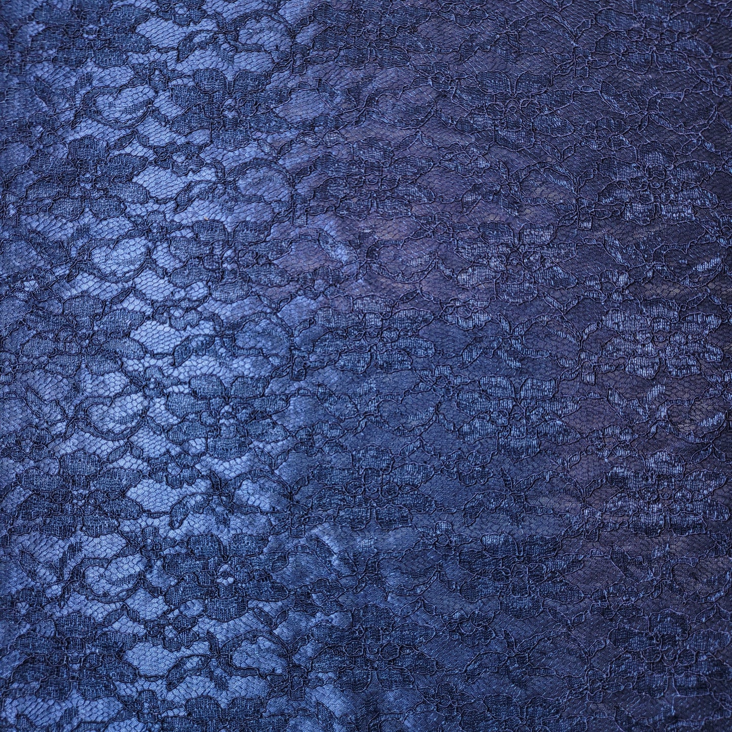 Premium Satin Bonded Lace Fabric – 58" Wide Designer Dress & Craft Material by the Meter