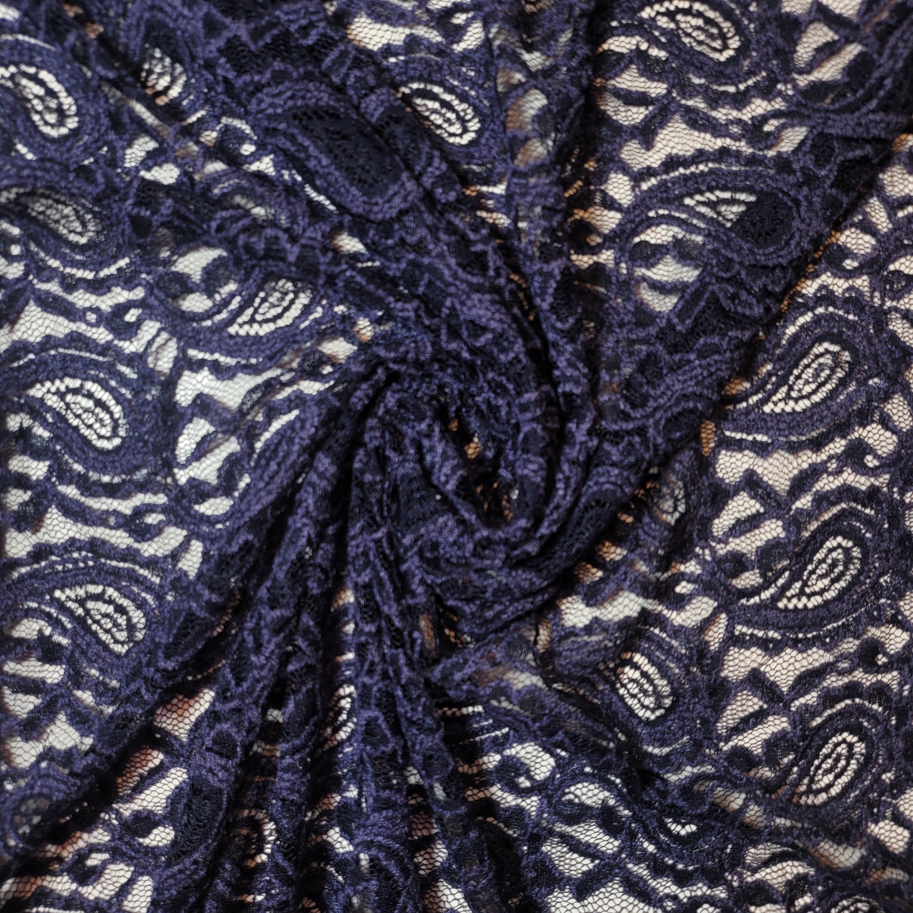 Floral Bridal Lace Fabric – 58