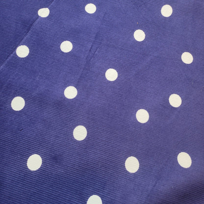 Italian 100% Cotton Velvet Corduroy Fabric – 58" Wide Plain & Printed Jumbo / Needle Cord for Upholstery & Dressmaking