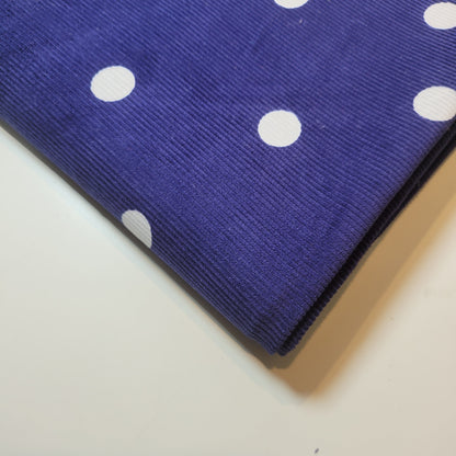Italian 100% Cotton Velvet Corduroy Fabric – 58" Wide Plain & Printed Jumbo / Needle Cord for Upholstery & Dressmaking