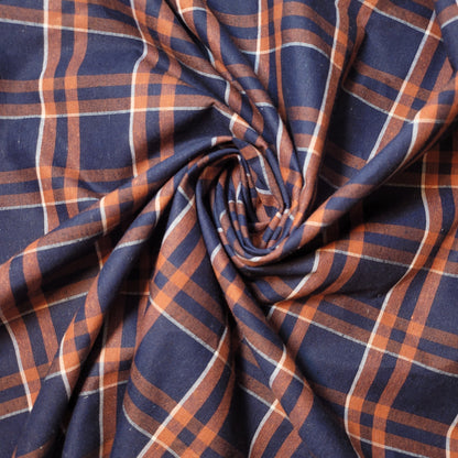 100% Cotton Tartan & Check Plaid Fabric – 58" Wide Stripe Dress, Quilting & Craft Material by the Metre