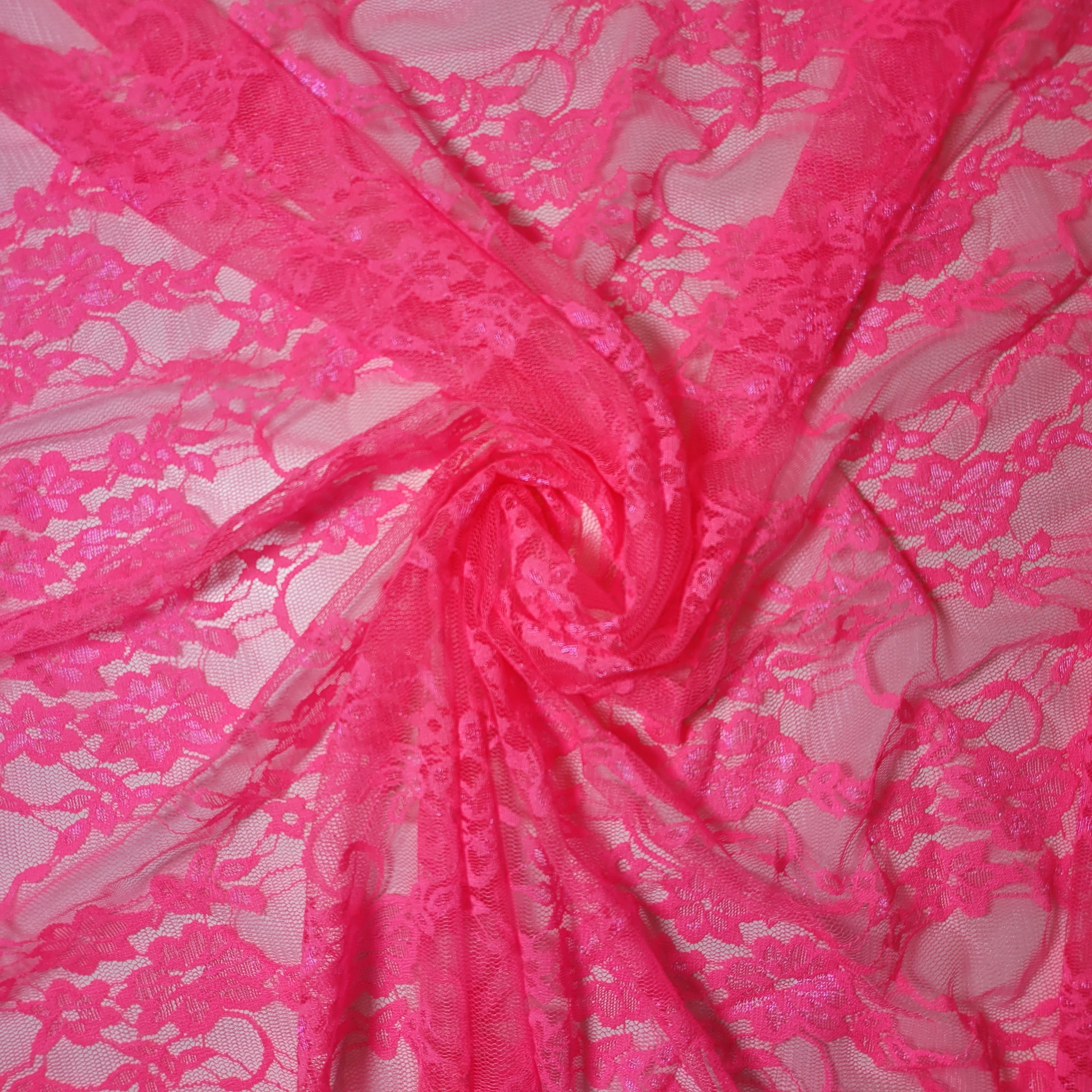 Floral Bridal Lace Fabric – 58