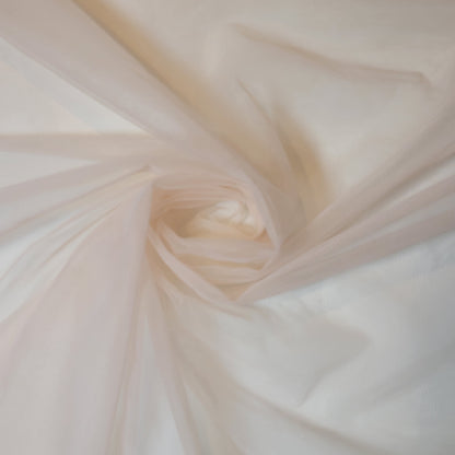 Premium Soft Plain Sheer Tulle Net Fabric – 58" Wide for Tutu, Fairy, Veil, Bridal & Wedding Décor, 25-Meter Bolt