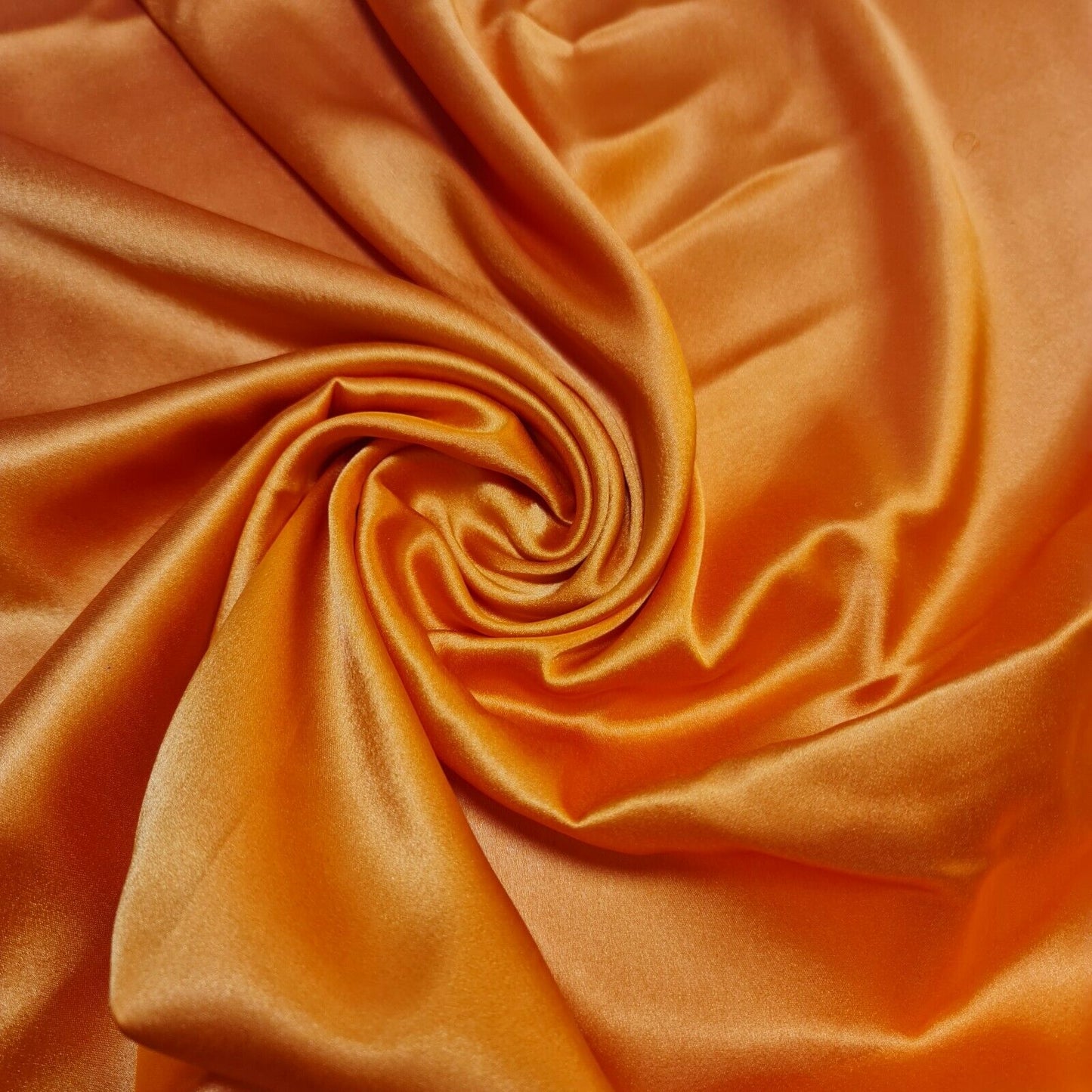 Satin Charmeuse Glossy Silky Polyester Fabric – 44" Wide – Bridal Dress, Craft & Event Material – 23m Bolt/Roll