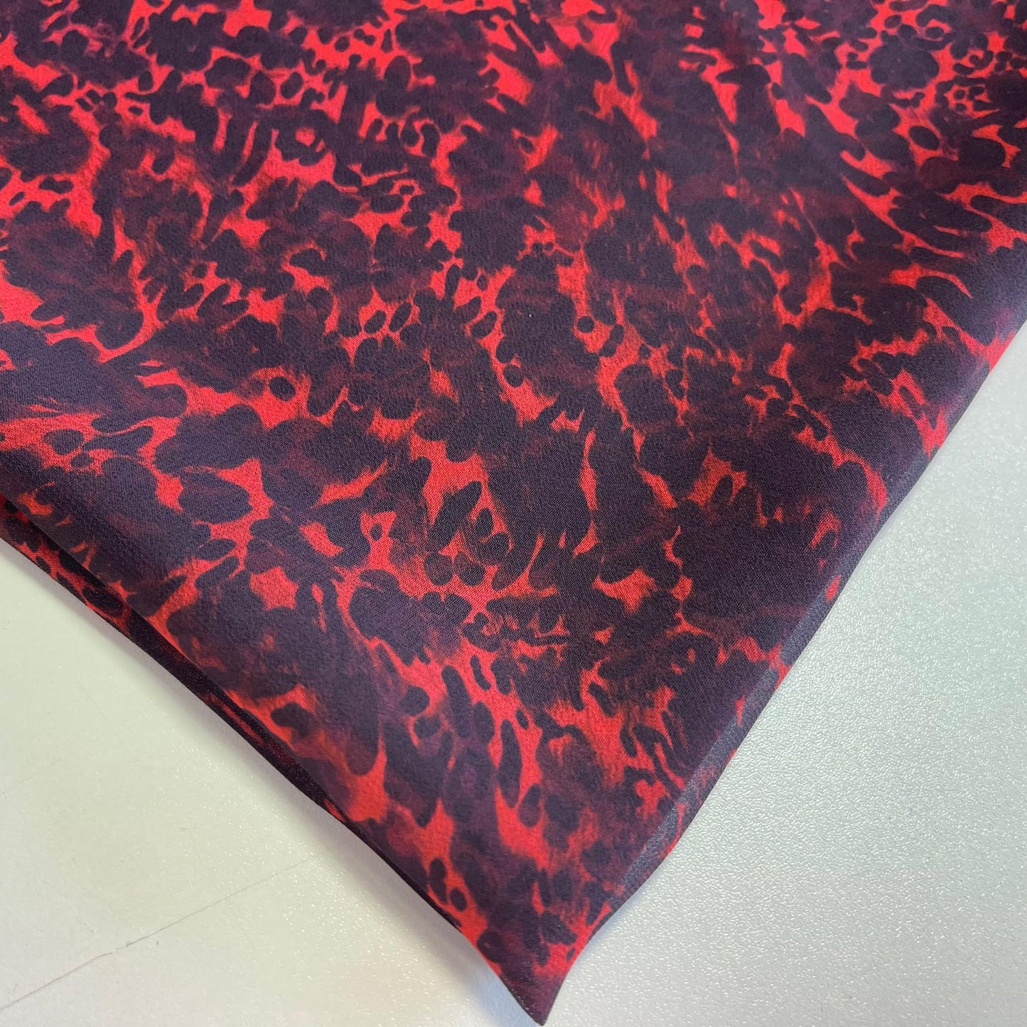 Floral Printed Polyester Georgette and Sheer Chiffon Fabric – Summer Dress Material