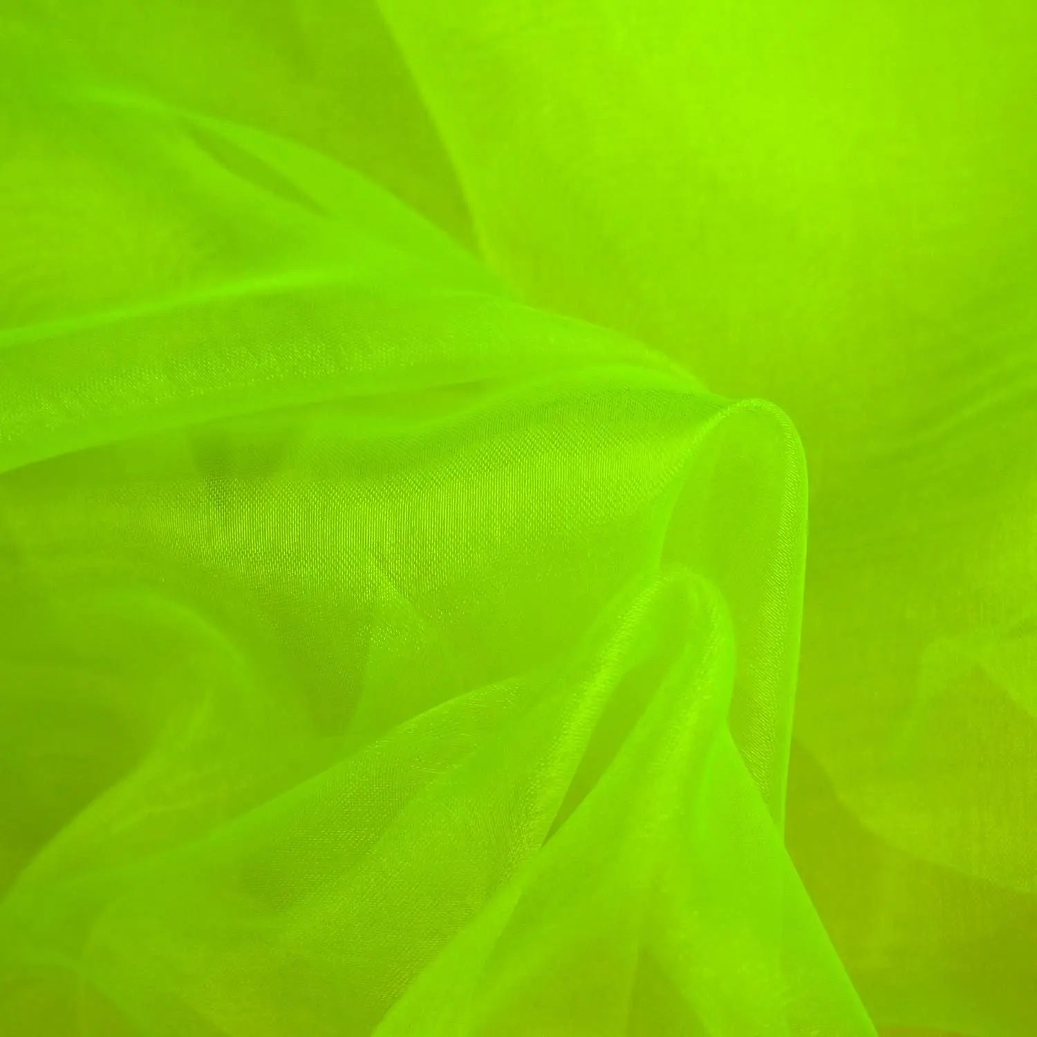 Plain Sheer Organza Fabric – Dyed Organza 59" (150cm) Wide | 50 Metre Roll