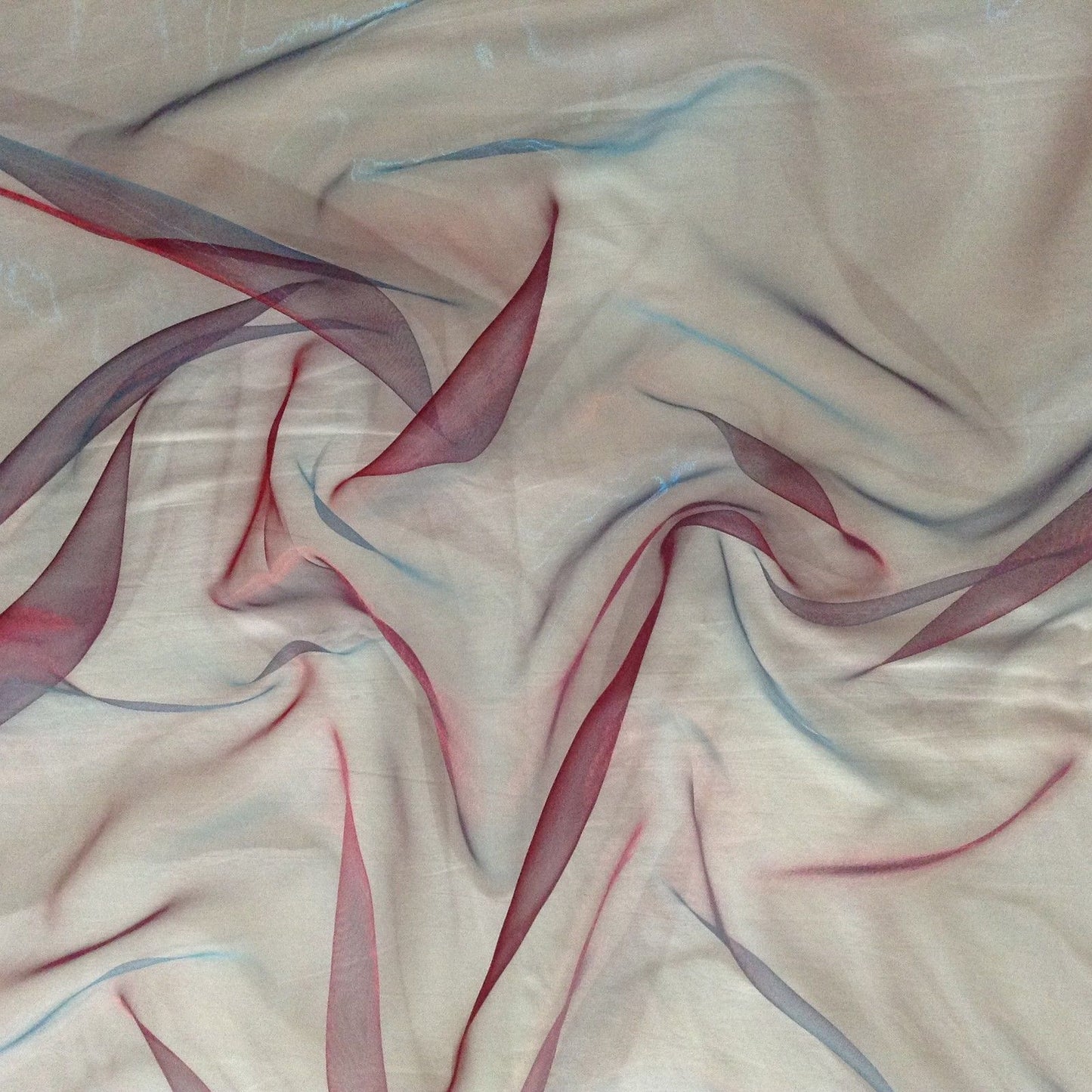 Two Tone Organza Fabric | Sheer Two-Colour Organza 59" (150cm) Wide – Sold by the Meter