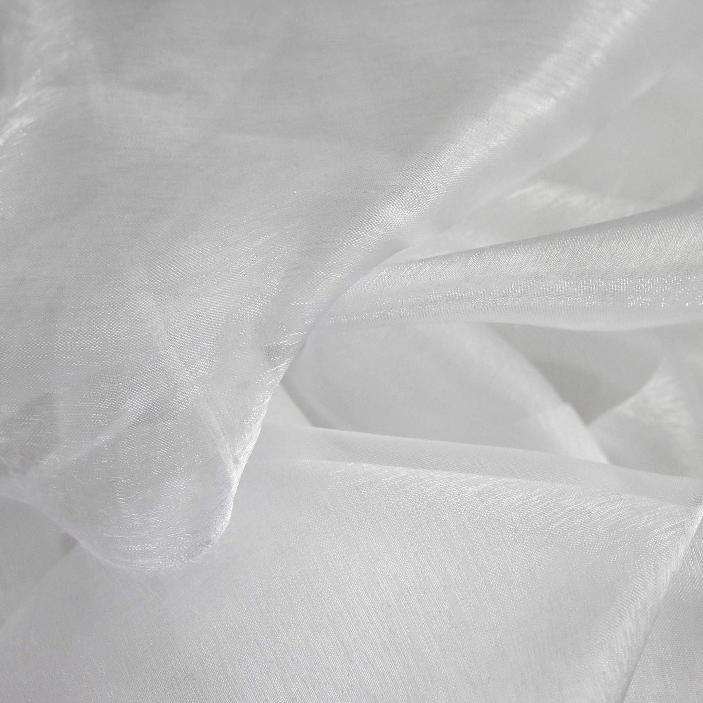 Plain Sheer Organza Fabric | Dyed Organza 59" (150cm) Wide – Sold by the Meter
