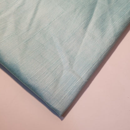 Plain Slub Faux Dupion Raw Silk Fabric – 100% Polyester – 44" Wide Upholstery, Bridal & Craft Material by the Metre