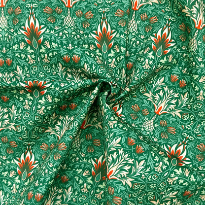 Polycotton Digital Print Fabric | 80% Polyester 20% Cotton 45" (115cm) Wide Lightweight Printed Fabric – Sold by the Meter