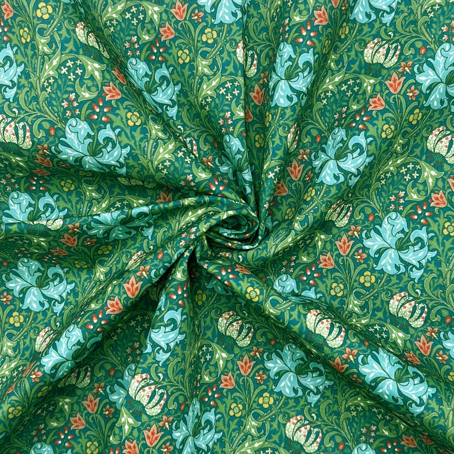 Polycotton Digital Print Fabric | 80% Polyester 20% Cotton 45" (115cm) Wide Lightweight Printed Fabric – Sold by the Meter