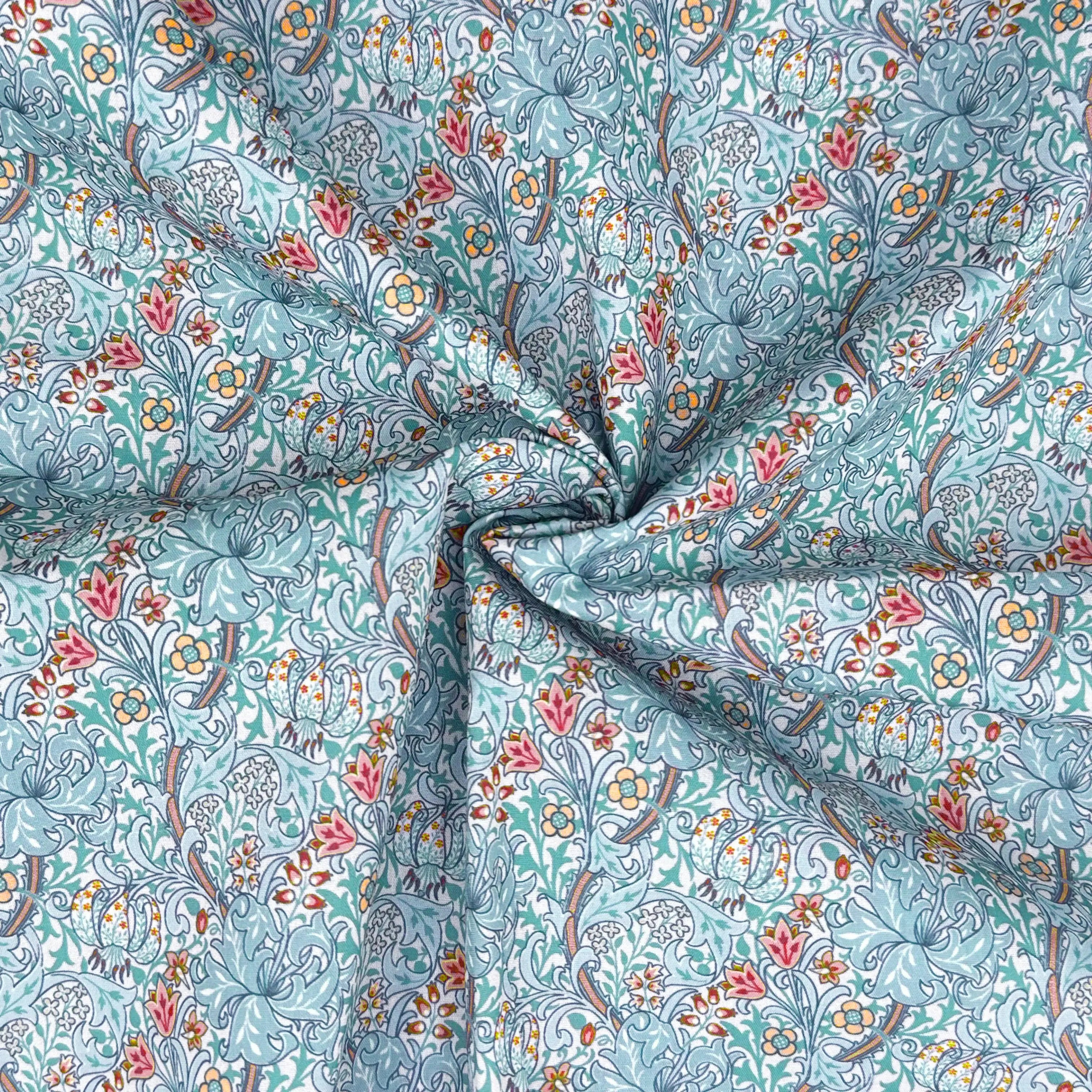 Polycotton Digital Print Fabric | 80% Polyester 20% Cotton 45