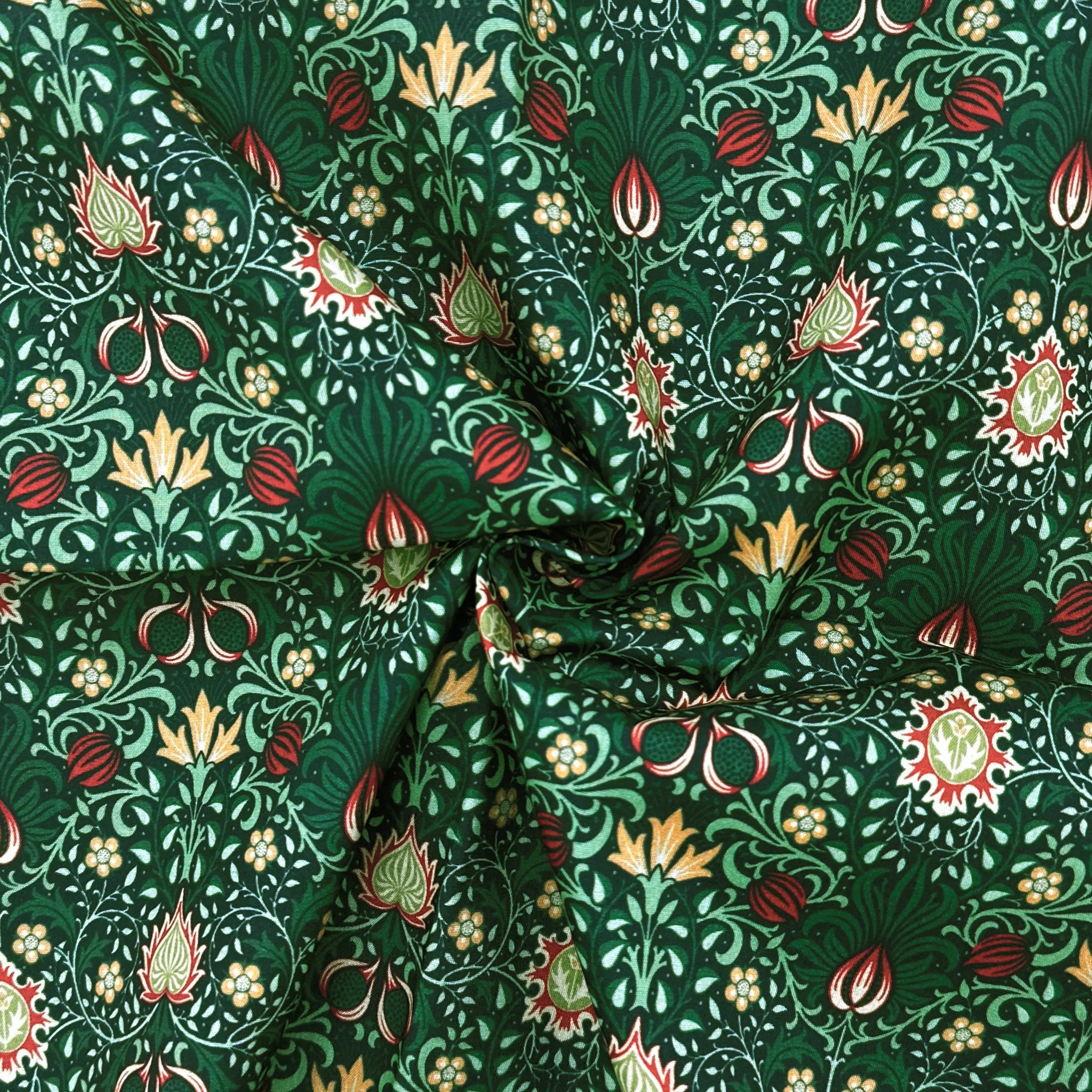 Polycotton Digital Print Fabric | 80% Polyester 20% Cotton 45