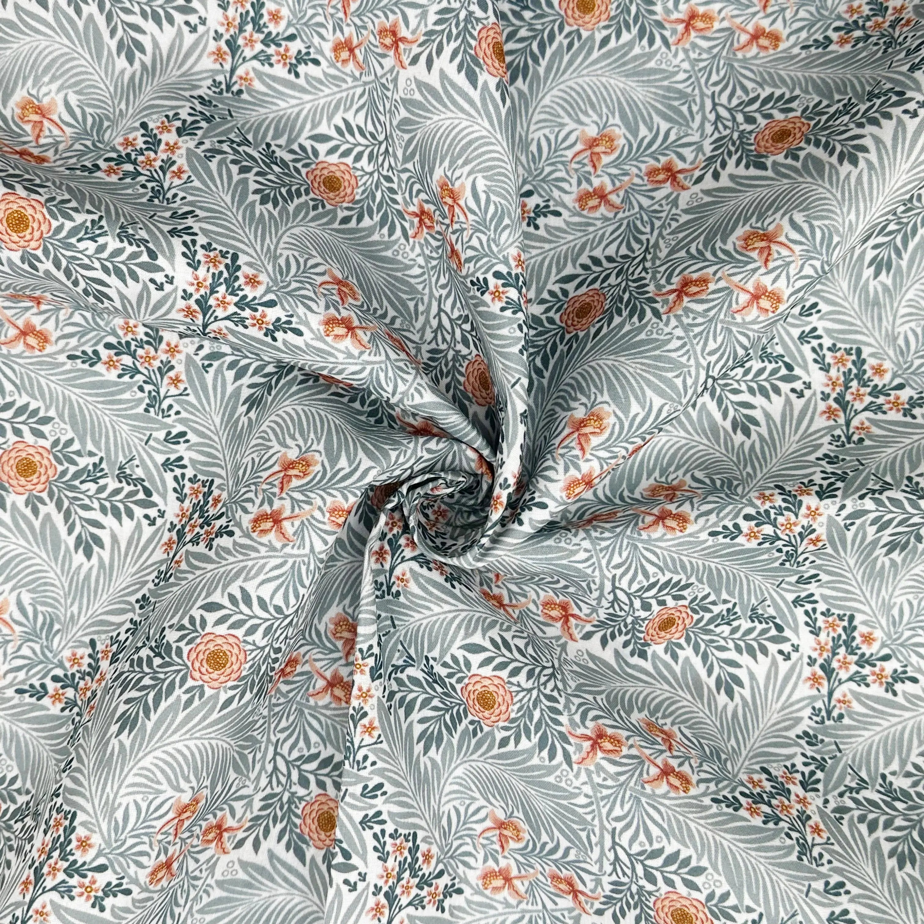 Polycotton Digital Print Fabric | 80% Polyester 20% Cotton 45