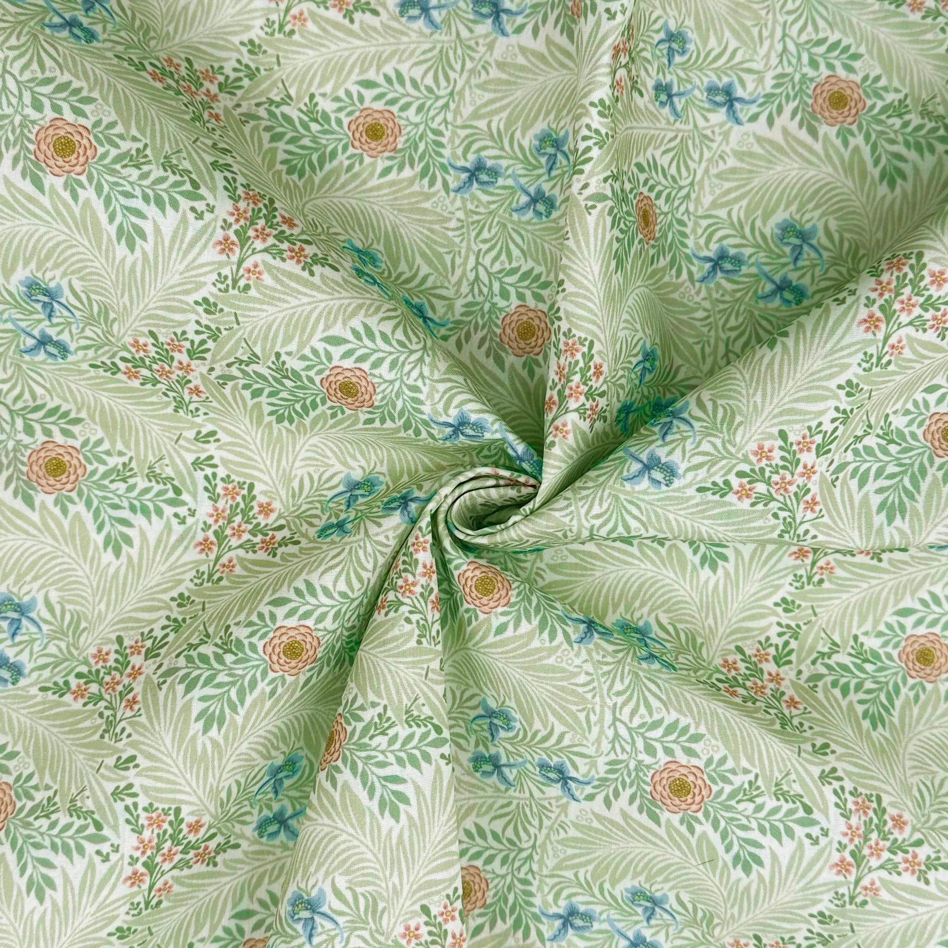 Polycotton Digital Print Fabric | 80% Polyester 20% Cotton 45