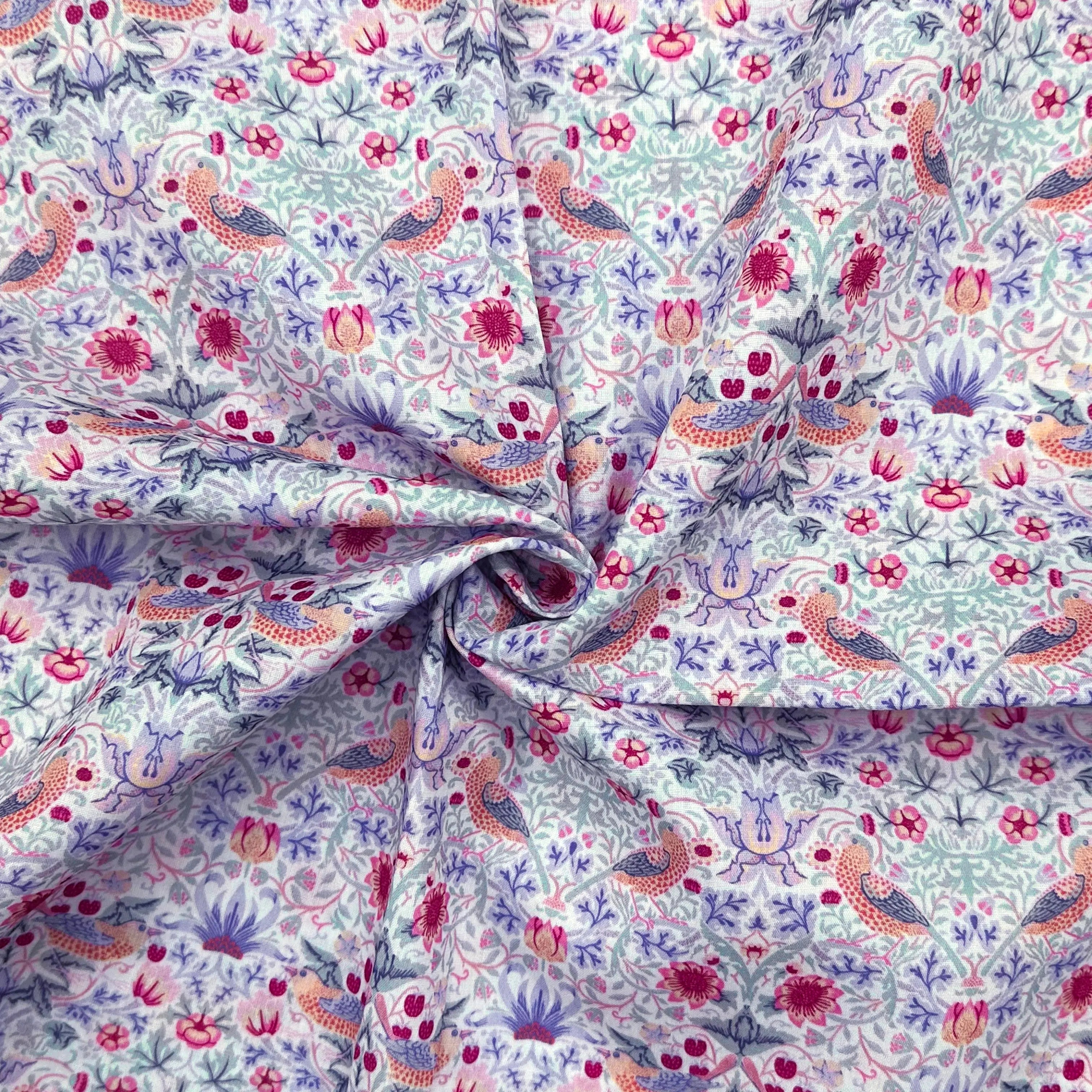 Polycotton Digital Print Fabric | 80% Polyester 20% Cotton 45