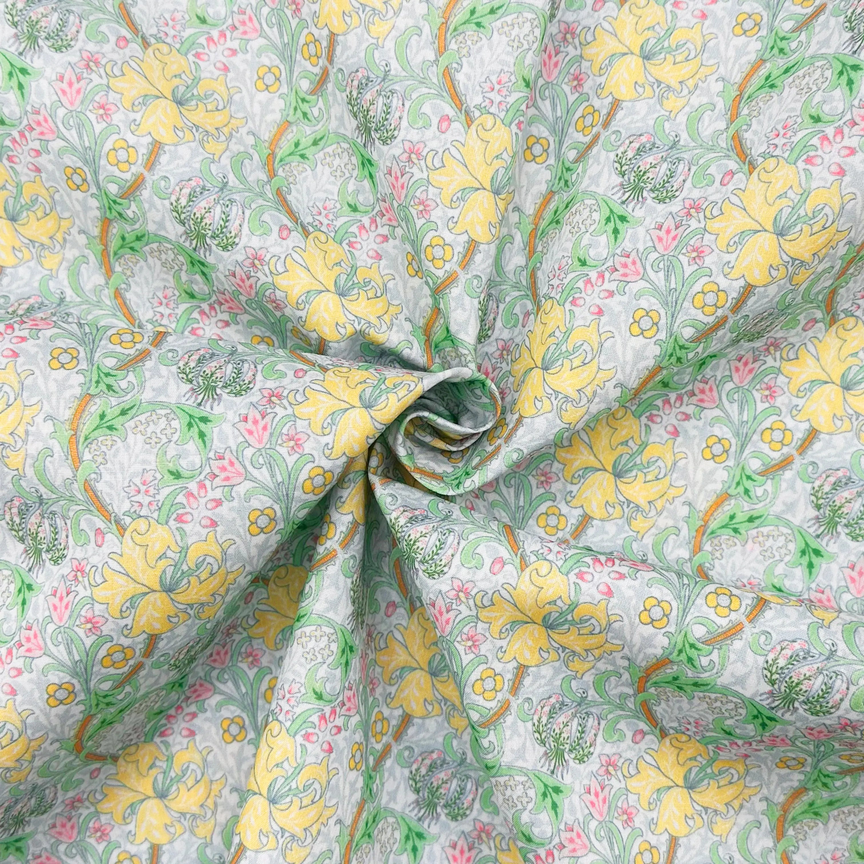Polycotton Digital Print Fabric | 80% Polyester 20% Cotton 45