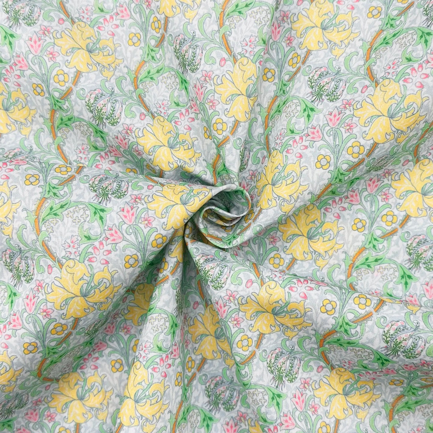 Polycotton Digital Print Fabric | 80% Polyester 20% Cotton 45" (115cm) Wide Lightweight Printed Fabric – Sold by the Meter