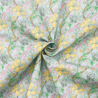Polycotton Digital Print Fabric | 80% Polyester 20% Cotton 45" (115cm) Wide Lightweight Printed Fabric – Sold by the Meter