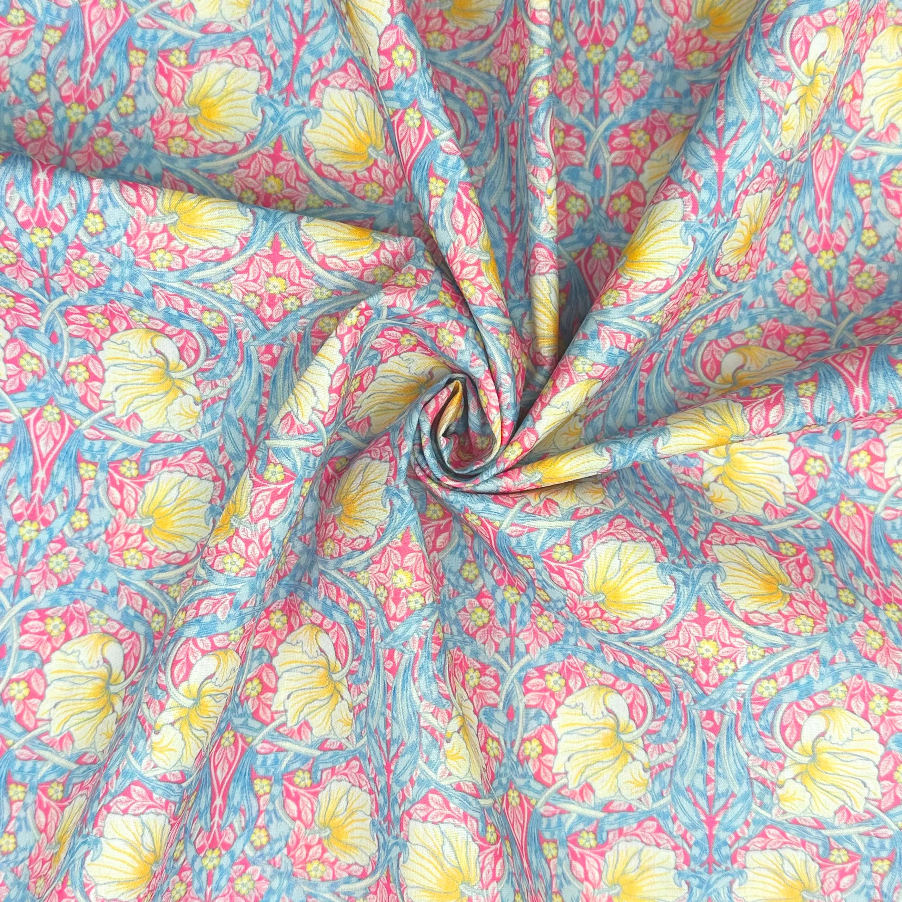 Polycotton Digital Print Fabric | 80% Polyester 20% Cotton 45