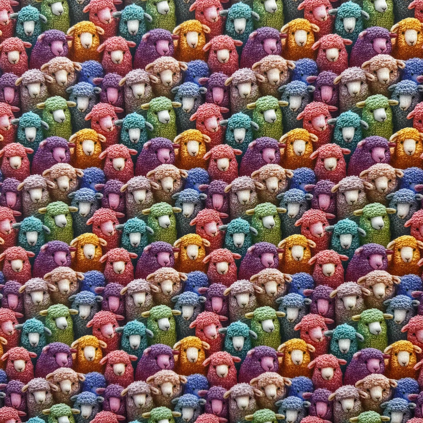 Polycotton Digital Print Fabric | 80% Polyester 20% Cotton 45" (115cm) Wide Lightweight Printed Fabric – Sold by the Meter