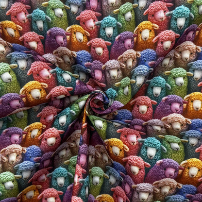 Polycotton Digital Print Fabric | 80% Polyester 20% Cotton 45" (115cm) Wide Lightweight Printed Fabric – Sold by the Meter