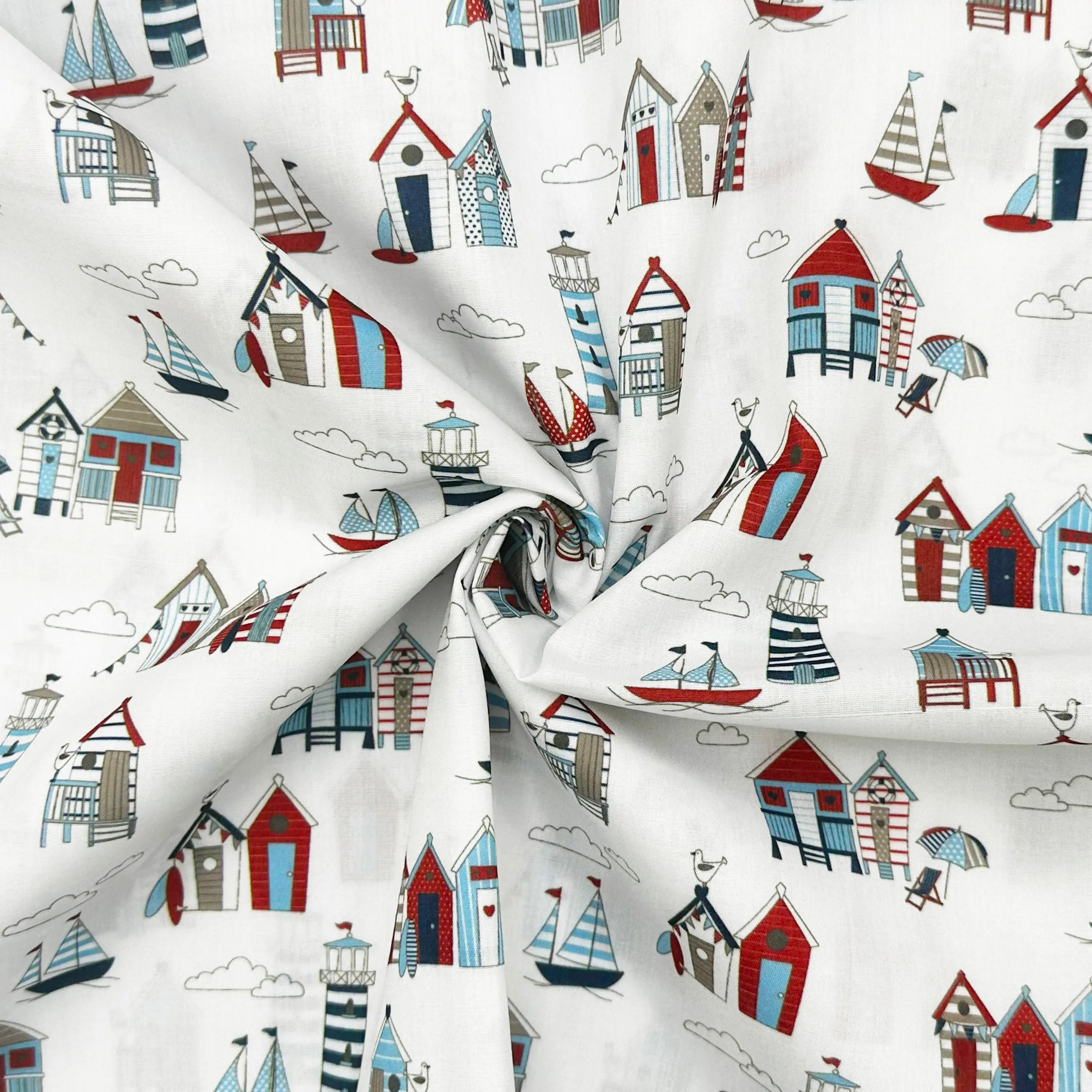 Polycotton Digital Print Fabric | 80% Polyester 20% Cotton 45