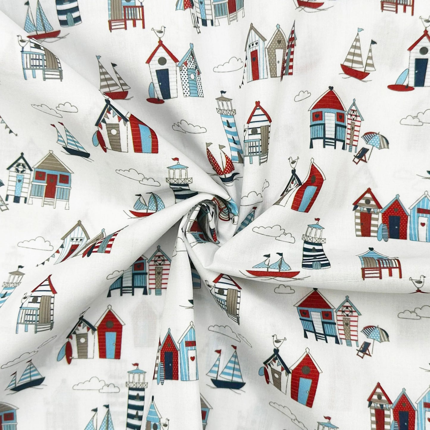 Polycotton Digital Print Fabric | 80% Polyester 20% Cotton 45" (115cm) Wide Lightweight Printed Fabric – Sold by the Meter