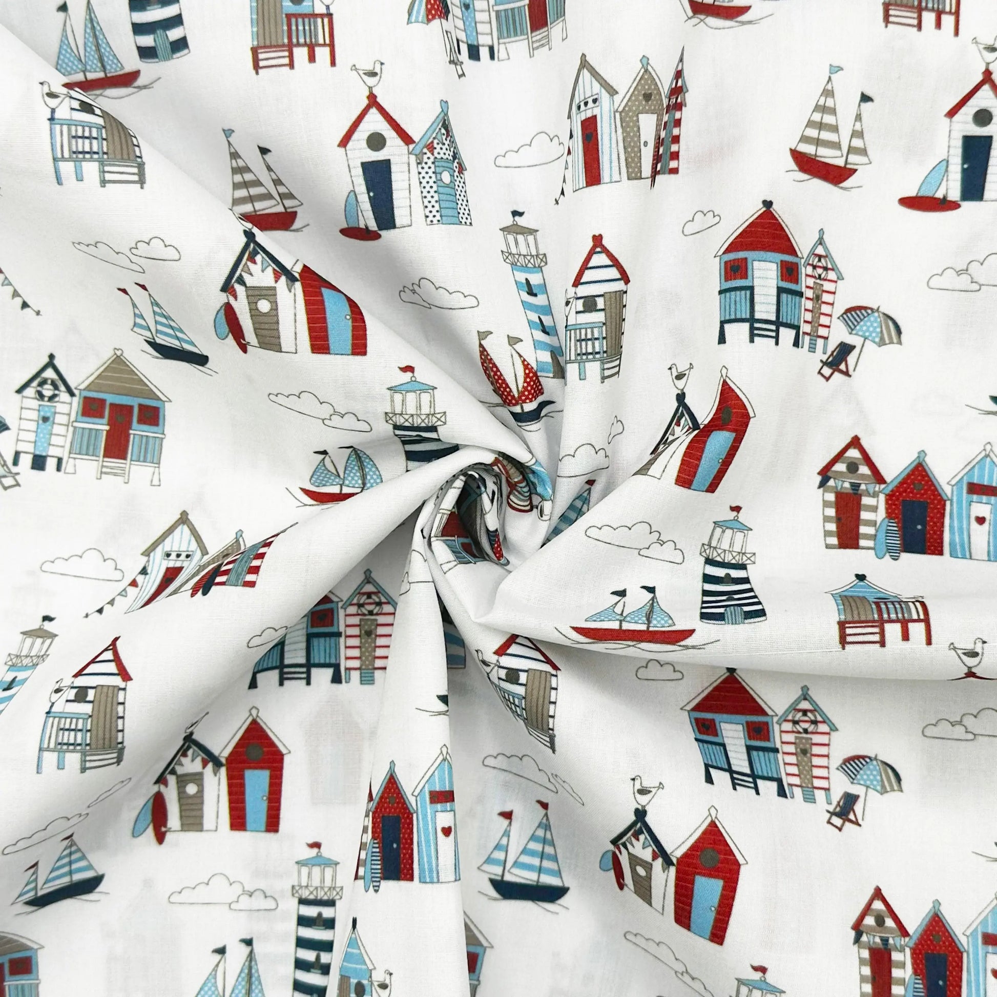 Polycotton Digital Print Fabric | 80% Polyester 20% Cotton 45" (115cm) Wide Lightweight Printed Fabric – Sold by the Meter