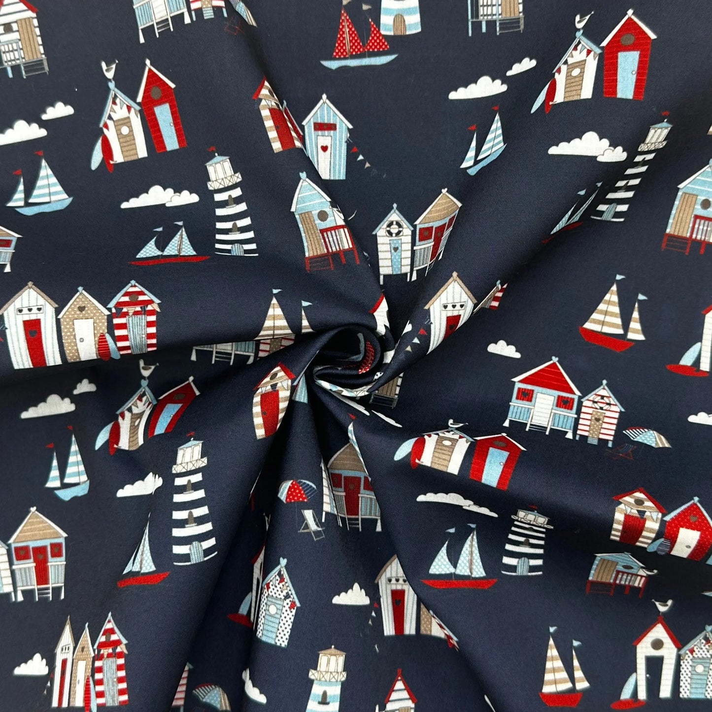 Polycotton Digital Print Fabric | 80% Polyester 20% Cotton 45" (115cm) Wide Lightweight Printed Fabric – Sold by the Meter