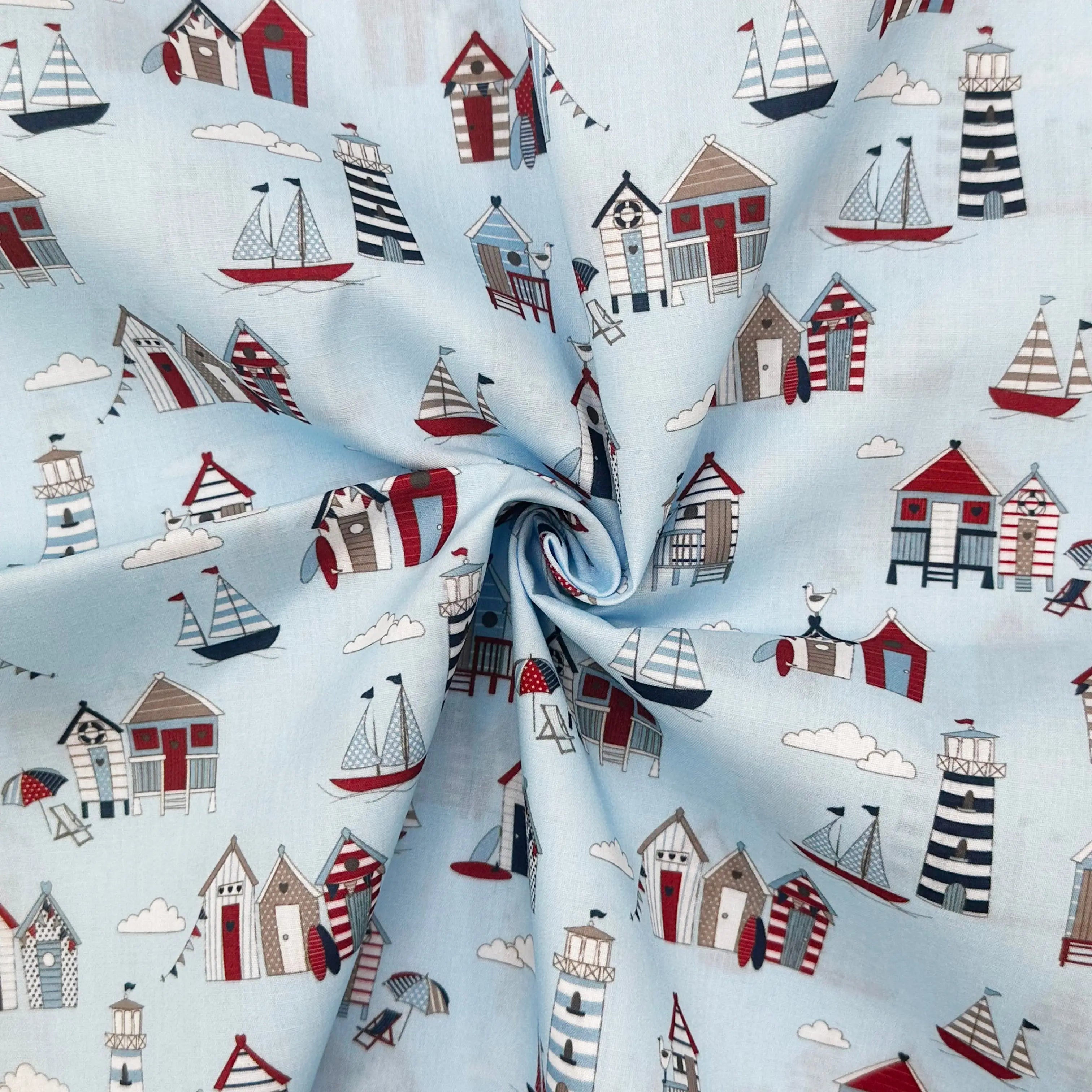 Polycotton Digital Print Fabric | 80% Polyester 20% Cotton 45