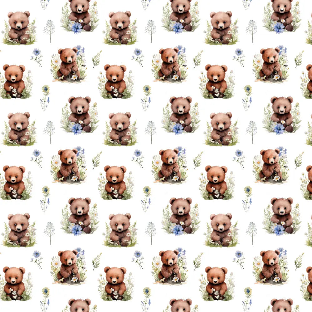 Polycotton Digital Print Fabric | 80% Polyester 20% Cotton 45