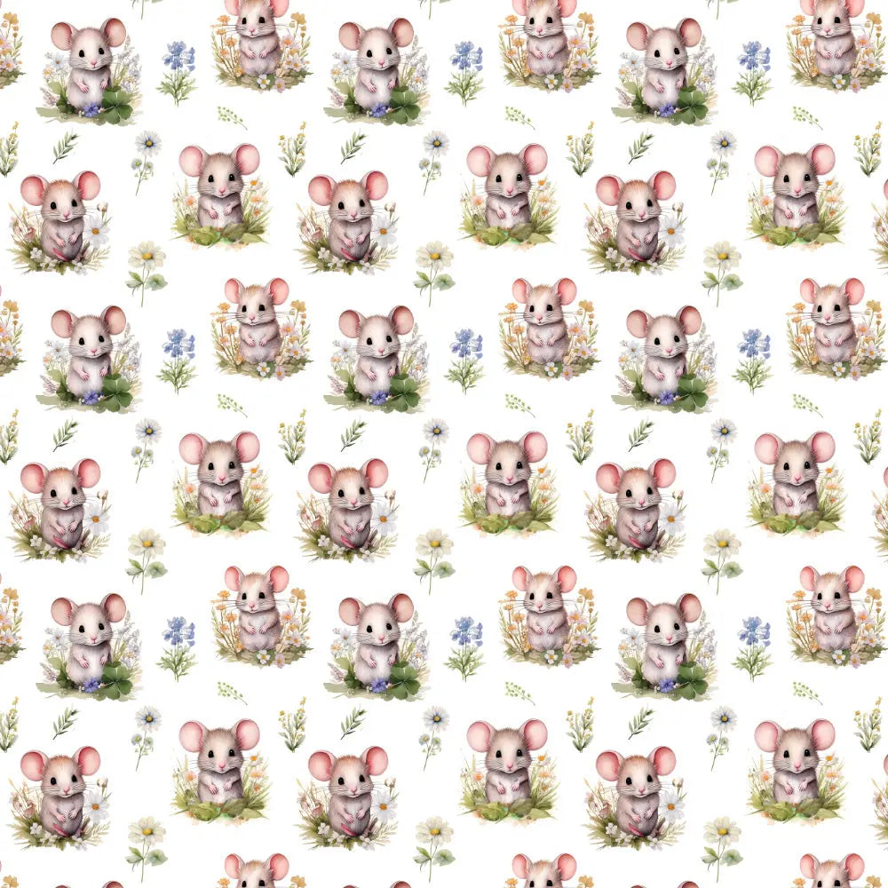 Polycotton Digital Print Fabric | 80% Polyester 20% Cotton 45