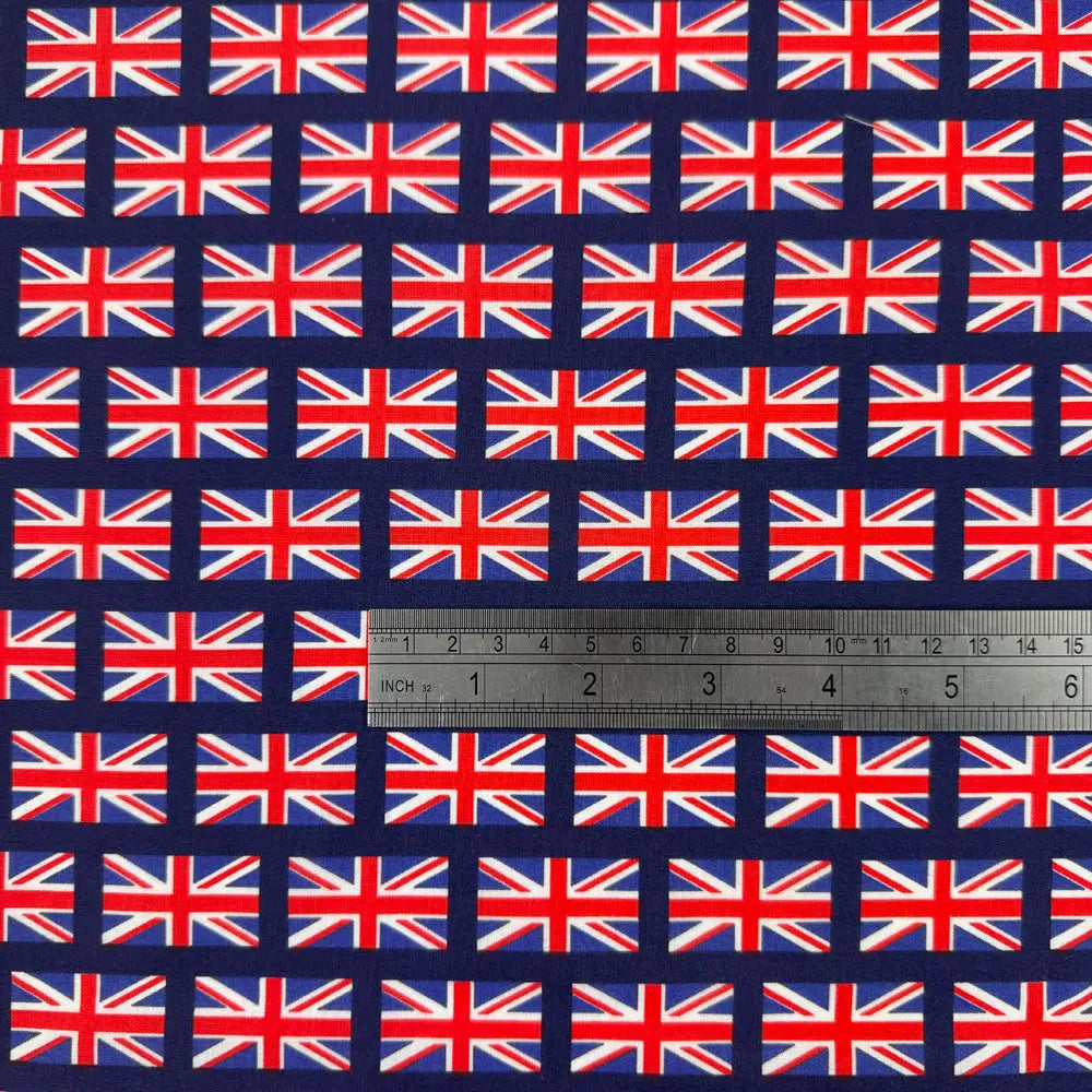 Printed Polycotton Fabric | 44" (112cm) Wide Dressmaking & Craft Material – Sold by the Metre