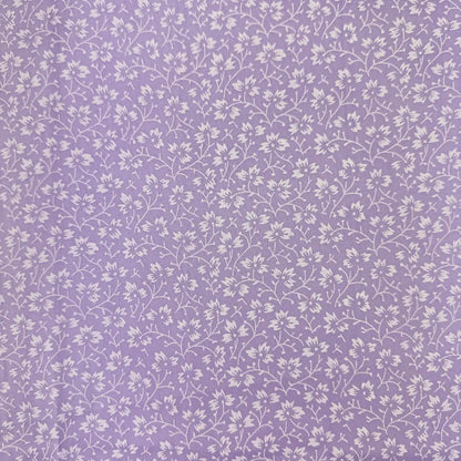 Ditsy Floral Paste Printed Polycotton Fabric | 44" (112cm) Wide Dressmaking & Craft Material – Sold by the Metre
