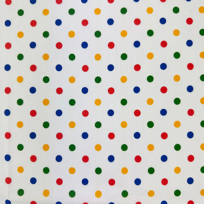 Polka Dot Polycotton Fabric – Pin Spot 112cm (44") Wide by the Metre