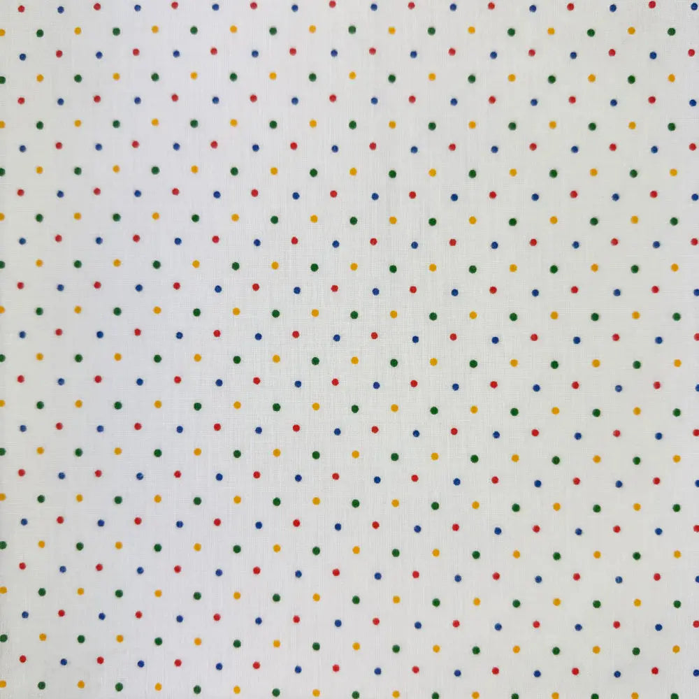 Polka Dot Polycotton Fabric – Pin Spot 112cm (44") Wide by the Metre
