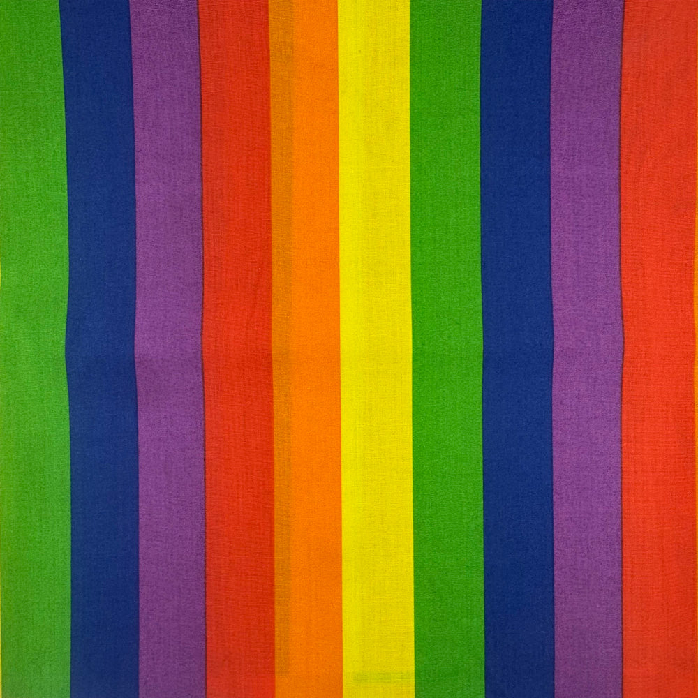 Striped Polycotton Fabric | Candy Stripe & Wide Stripe Variants | 44