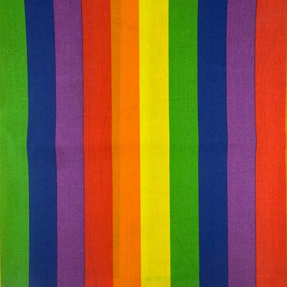 Striped Polycotton Fabric – Candy & Wide Stripe 112cm (44") Wide by the Metre