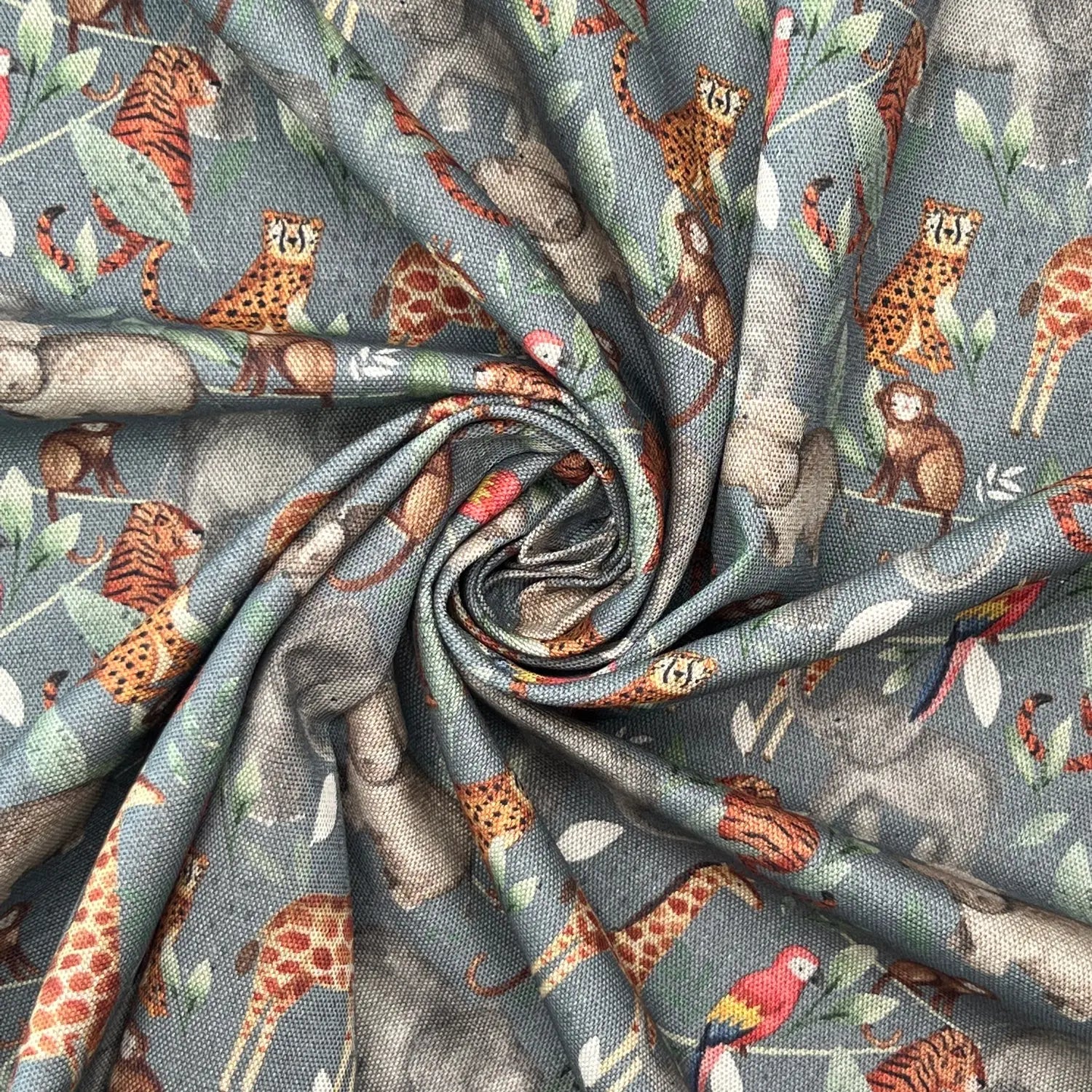 Digitally Printed 100% Cotton Panama Fabric | 55