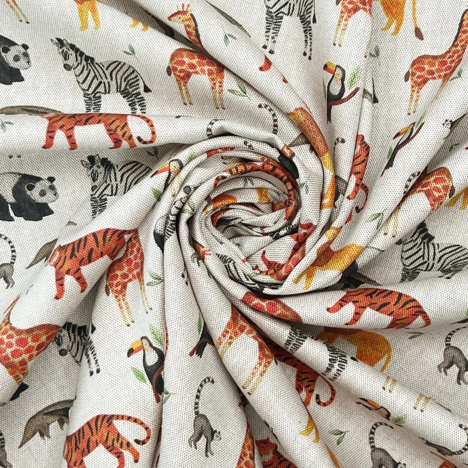 Digitally Printed 100% Cotton Panama Fabric | 55