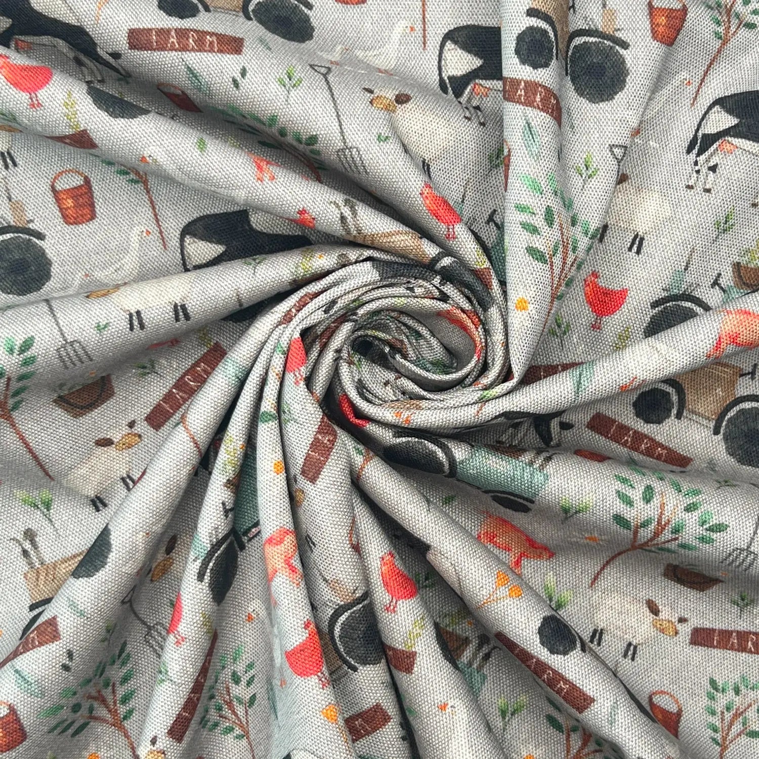 Digitally Printed 100% Cotton Panama Fabric | 55