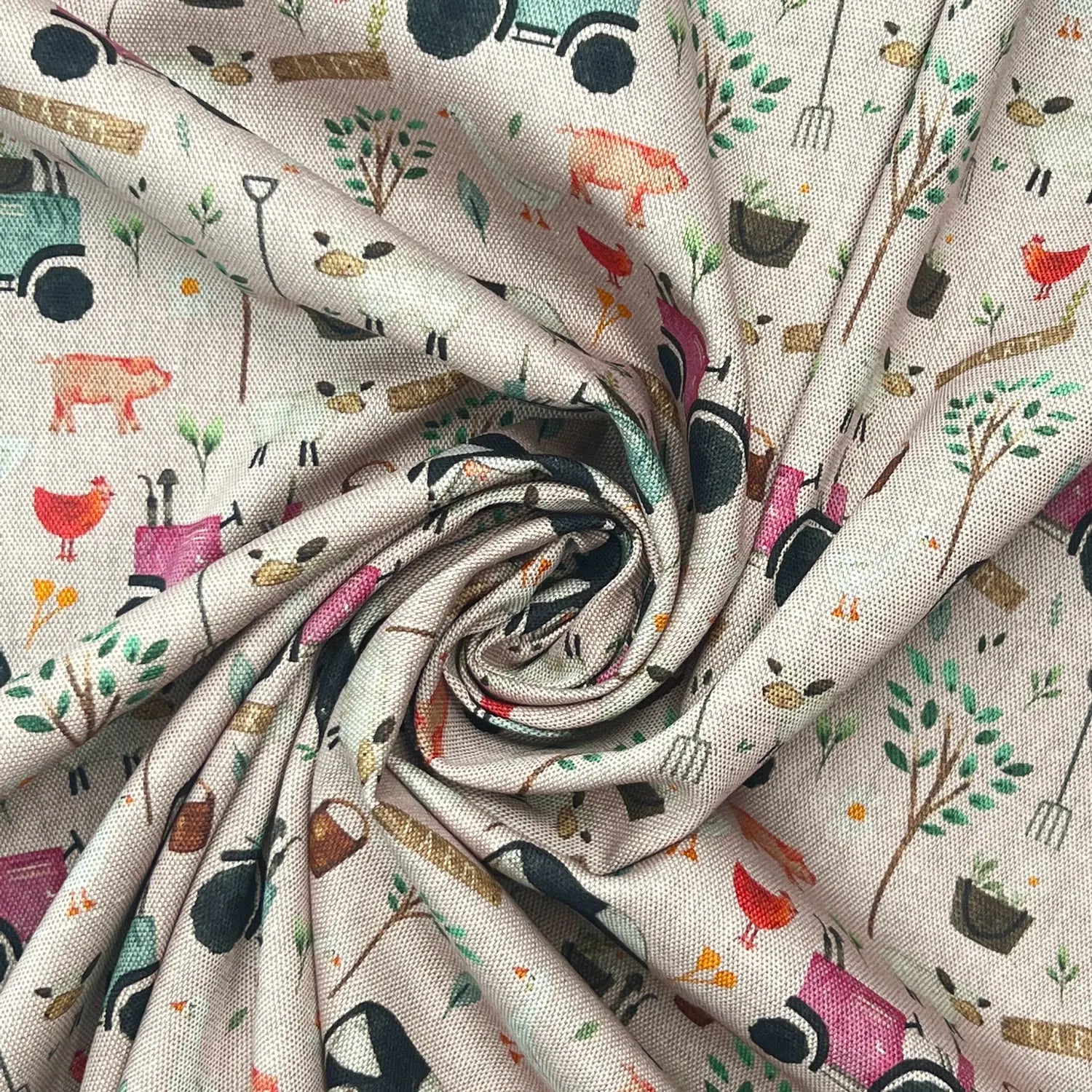 Digitally Printed 100% Cotton Panama Fabric | 55