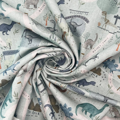 Digitally Printed 100% Cotton Panama Fabric | 55" (140cm) Wide 190gsm Craft & Home Décor Material – Sold by the Meter